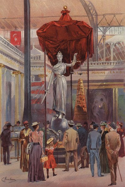The Silver Statue, Montana Exhibit by American School